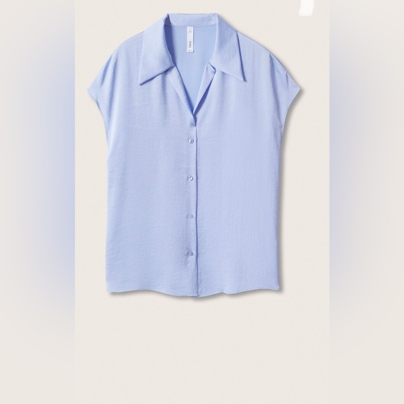 Satin finish flowy shirt